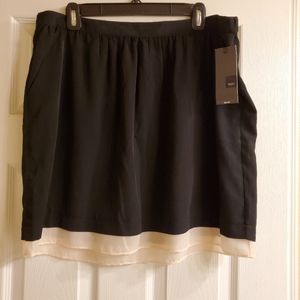 Black and white skirt